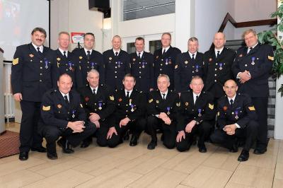 De jubilarissen 2010-2011