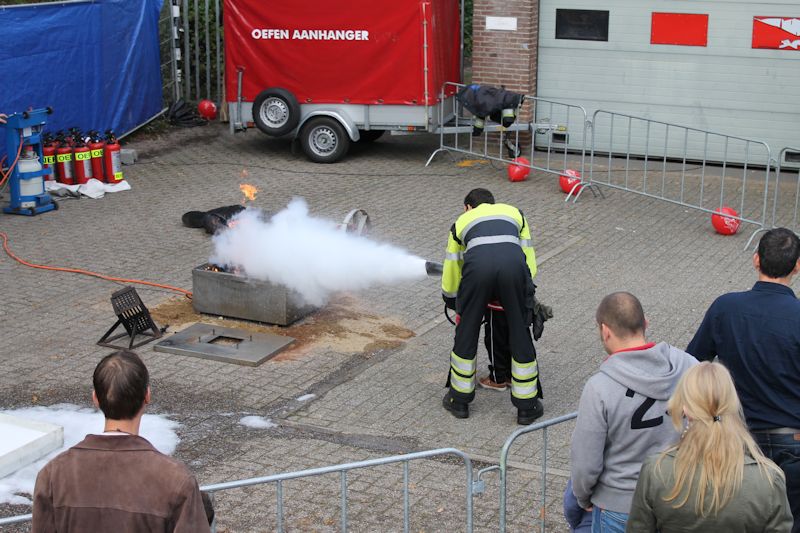 Brandje blussen