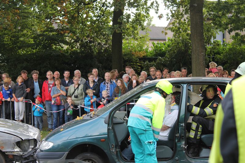 Slachtoffer in auto