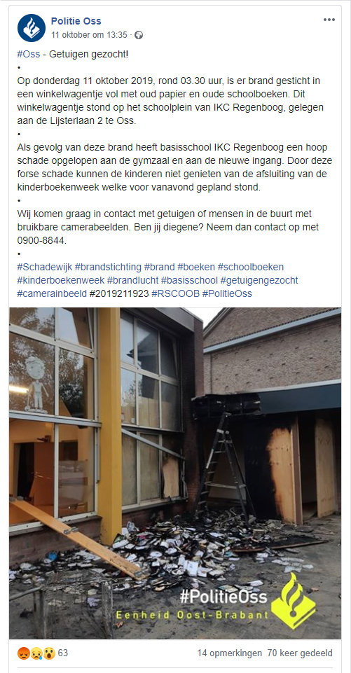 Facebook politie