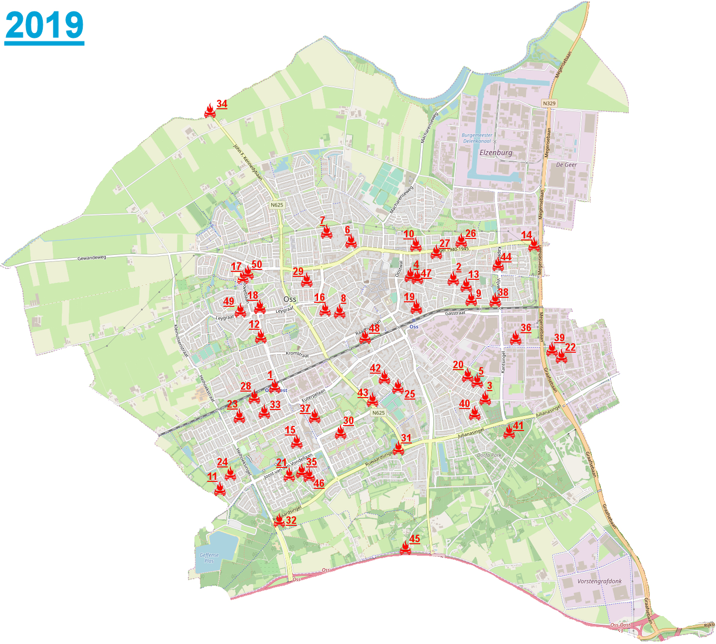 Plattegrond Oss 2019 31dec